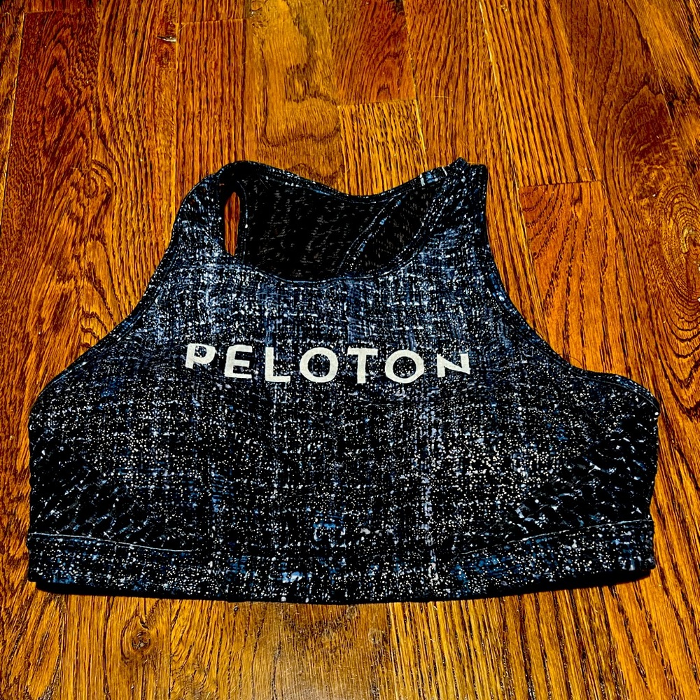 Peloton “with” sports bra